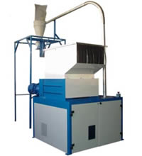 macinare corpi di grande volume